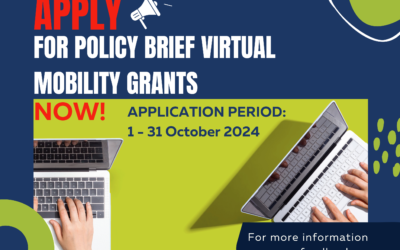 Open Call for Policy Brief Virtual Mobility Grants (PBVMGs)