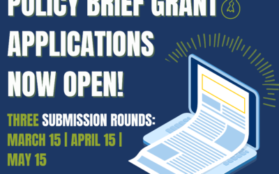 Grant Opportunity – Policy Brief Grant Now Open!