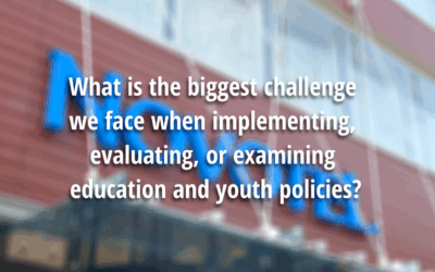What is the biggest challenge we face when implementing, evaluating, or examining policies?